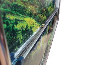 Wall Mounted Picture Diorama with integrated controller